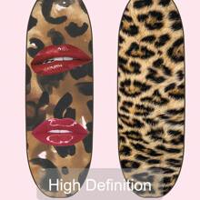 6 件套粉色豹纹墙饰套装、豹纹 8 球海报、豹纹幸运图案、猎豹卧室宿舍墙面装饰、豹纹定义图案、无框 - 彩色 - 查看 9