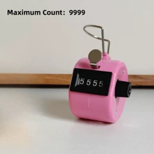 Mini Handheld Mechanical Tally Counter, Metal Manual Counting Device, Finger Counter, Suitable For Various Data Statistics, Meeting Attendance Counting, Traffic Flow, Flight Passenger Count, Laboratory Analysis, Inventory, And More - Mini - View 10