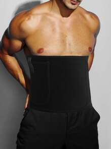 1pc High Quality Silver Ion Adjustable Sweat Weight Loss Waist Trainer For Men