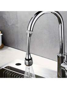 Tête de vaporisateur de robinet d'eau polyvalente, filtre anti-éclaboussures pour robinet, bec réglable, s'adapte à la plupart des robinets, dispositif d'extension pour évier de cuisine
