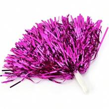 2/4/6/12pcs Cheerleading Flower Pom Poms, Cheerleading Pompoms Dance & Sports Accessories