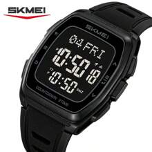 SKMEI 2441 高品质运动手表男士防水计时手表双时区闹钟多功能数字腕表 - 均碼 - 查看 14