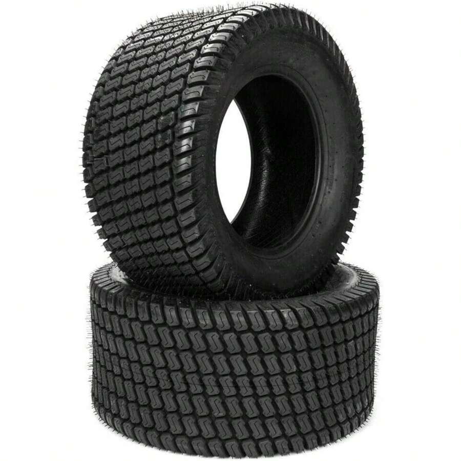2Pcs 24x12.00-12 8 Ply Turf Tires Compatible With Lawn Garden Mower 24-12-12 Z-160 LRD Tractor Golf Cart Tires - 均碼 - 查看 1
