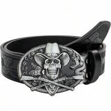 1pc Western Style Vintage Business Casual leren riem