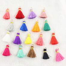 20pcs 2.5cm Delicate Silk Tassel Brush Charm DIY Making Tassels Earring Pendant Jewelry Accessories Finding