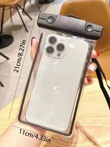 1pc Waterproof Phone Pouch With Lanyard, Lightweight And Hands-Free, Suitable For Boating, Swimming Pool Parties, Mother's Day, Graduation, Back To School, Birthday Gifts, Hot Springs, Swimming Pool And Other Waterproof Phone Accessories