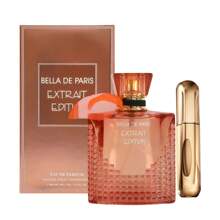 Bella De Paris Extrait Edition - Eau De Parfum Spray For Women - 3.4Fl Oz Perfume Sweet Floral & Woody Notes Long-Lasting Perfume Includes 5ml Body Natural Spray For Daily&Travel Use. - Bella De Paris - 查看 1