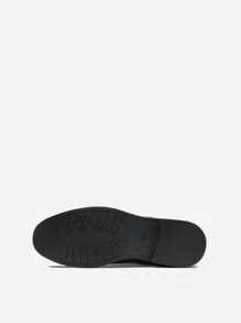 Men's Suede Leather Chelsea Ankle Boots - Brown - View 6