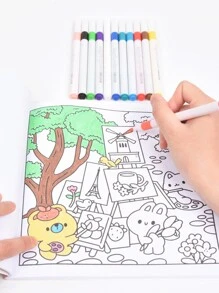 1 件套《可爱巴黎：可可》涂色书，适合成人和青少年，超级可爱的舒适 Hygge 空间设计，可放松身心，释放情绪，缓解焦虑 | 节日和特殊场合的理想礼物，怀俄明州涂色书礼物，适合男孩和女孩的玩具，青少年儿童玩具，返校，学校用品