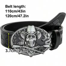 1pc Western Style Vintage Business Casual leren riem