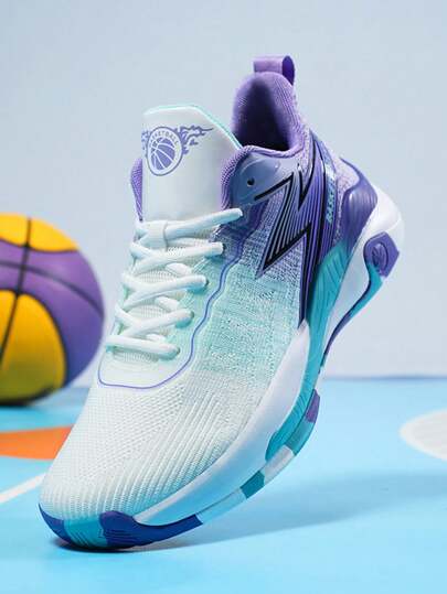 Nuevos zapatos de baloncesto de moda para primavera y verano, zapatos deportivos para hombres con suelas de goma, cómodos y transpirables