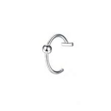 1/4Pcs Fashion Men's Fake Lip Ring Stainless Steel Personalized Non-Piercing Lip Stud Punk Style Lip Ring For Women Daily Wear Jewelry Gift