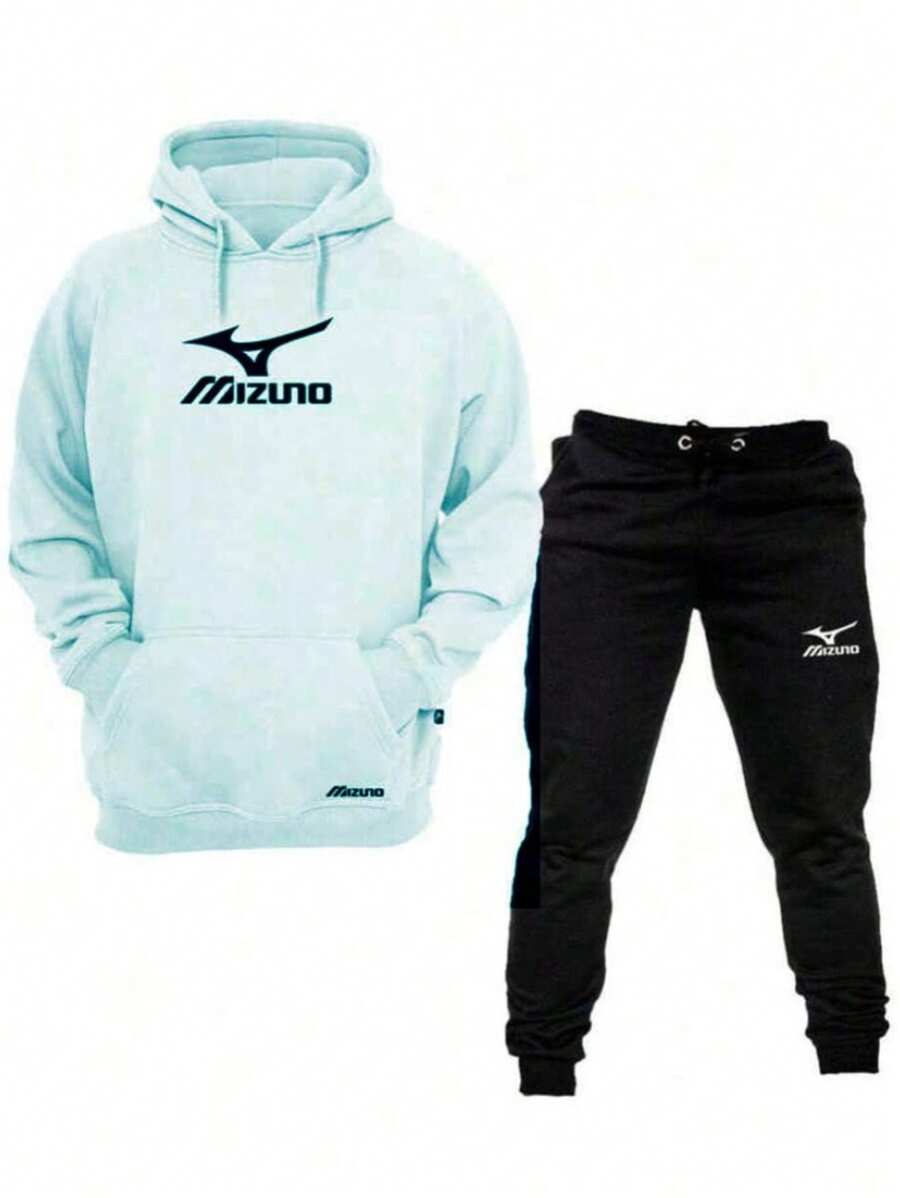 Unisex Sports Set, Warm Jacket + Pants, New Release - Baby Blue - View 1