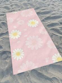 1pc Colorful Sausage Dog Printed Beach Towel, Suitable For Summer Beach, Swimming Pool, Swimming, Relaxation, Party, Holiday Accessories For Men And Women, Travel Essential, Beach Must-Have Beach Essentials