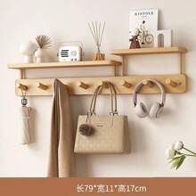 1 件全新装饰挂钩，极具吸引力，易于安装壁挂式衣架，适用于入口、出租屋、度假出租屋 - 彩色 - 查看 13