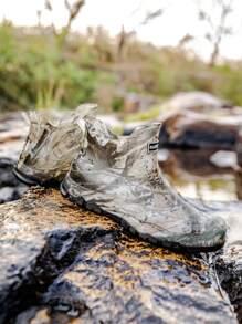 1 双男士冬季保暖雨靴,PVC 短筒内衬雨靴,户外涉水鞋,适合沙滩、园艺、农活、徒步旅行等场合,雨靴(尺码偏小 2 码) - 彩色 - 查看 7