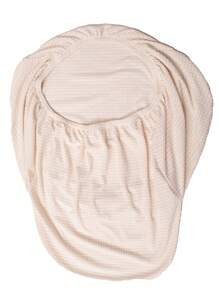 White Waterproof Integrated Curved Office Chair Cover With High Armrests And Elastic Shaped Computer Chair Cover, Hotel Dining Chair Cover, Makeup Chair Cover, All Inclusive Universal - White - View 6