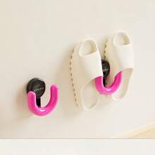 Bathroom Towel Rack Suction Cup Mount, Waterproof, No-Drill Wall-Mount Bathroom Accessories, New Model With Drainage Hook, Hanging Organizer Home Bathroom Decor Bathroom Organizer Fall Decor Back To School