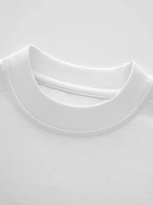 Camiseta para Hombres 1Pcs 220g 100% Algodón Estilo Clásico Estampado Digital con Imagen Infantil de Biggie y Letra Ready to Die - Blanco - Ver 5