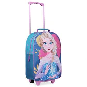 Disney Suitcase Foldable Trolley Bag 47 X 30cm 2 Wheels Extendable Handle Gift