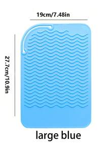 1个硅胶隔热垫，便携式旅行美发工具垫套，适用于卷发棒、直发器、平板夹和其他造型工具、美发工具、美发产品和配件，适用于理发店、美容院、返校季、旅行度假必备品、梳子、吹风机、头发、理发师、边缘梳、吹风机、发胶、卷发产品、剪发剪刀、圣诞节、理发店、美发、吹风机、美发产品、美发工具、头发护理、卷发梳、理发师、美发、理发店、美发设备 - 彩色 - 查看 23