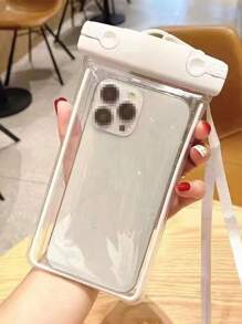 1pc Waterproof Phone Pouch With Lanyard, Lightweight And Hands-Free, Suitable For Boating, Swimming Pool Parties, Mother's Day, Graduation, Back To School, Birthday Gifts, Hot Springs, Swimming Pool And Other Waterproof Phone Accessories