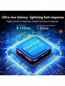 NACODEX-右手游戏鼠标 双模式三模式 Original Phase PAW3950/3395S 轻巧不累手 持久续航-AJ179 APEX 三模式 橙色 - 橘色 - 查看 7