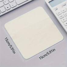 1pc Thick Microfiber Cleaning Cloth, Suitable For Wiping Eyeglasses, Smartphone Screens And Other Devices - Multicolor - View 2