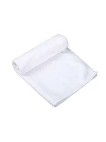 15 piezas Toalla facial blanca simple, toalla sin pelusa para hotel de baño, toalla facial suave y absorbente, suministros de baño, paño de lavado blanco, toalla pequeña para baño y ducha, accesorios de baño, hoteles y gimnasios (El producto está hecho de material resistente al desgaste. Aunque es ligero, es resistente al desgaste. Espero que pueda entender.)
