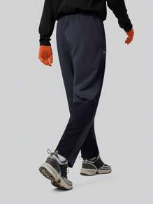 TECTOP Men's Spring/Summer Outdoor Trousers With Adjustable Legs, Breathable, Wear-Resistant And Quick-Drying Fabrics. - Black - View 2