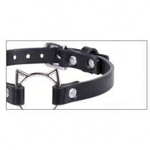 Bondage Collar, Adjustable Tasseled Collar With Bell Couples Intimate Toy Date Night Game