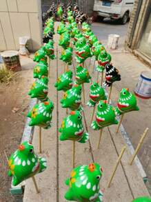 Scultura in argilla fatta a mano, regali di artigianato tradizionale, decorative statuette