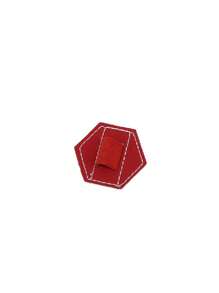 1pc Hexagonal Self-Adhesive Pen Case Elastic Band Tablet Self-Adhesive Pen Clip