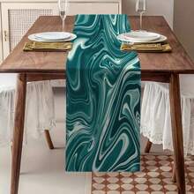 [Nature-Inspired Design] Vibrant Colored Spring Table Runner - Polyester Decor, Suitable For Indoor/Outdoor Dining, Multiple Sizes, Great For Family Gatherings And Seasonal Celebrations - Multicolor - View 74