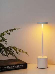 1 Đèn bàn LED kim loại sạc qua USB có công tắc nguồn độc lập, có thể điều chỉnh độ sáng 3 màu, thích hợp cho cắm trại, quầy bar, bàn ăn, phòng ngủ, quà tặng ngày lễ (Tích hợp pin 18650-1200mAh) - Nhiều màu - Xem 10