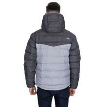 Trespass Mens Oskar Padded Jacket (Carbon) - Dark Grey - View 8