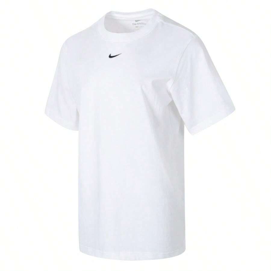 Nike Áo thun thể thao nữ AS W NSW TEE ESSNTL LBR, Áo thun tay ngắn thoáng khí thoải mái khi chạy bộ, tập luyện thể hình FD4150-100 - trắng - Xem 1