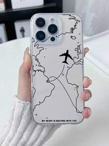 1个极简飞机透明防震TPU手机壳，兼容 17/11、16 Pro Max、16 Pro、16、15 Pro Max、14 Pro Max / Galaxy S25系列、A16 / Honor X6A、X7B、X8B / 13C、Note 13 - 無色 - 查看 1