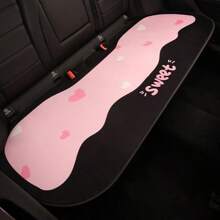 1 件可爱蝴蝶结、心形、猫咪卡通汽车座椅垫防滑座套，适合所有季节 - 均碼 - 查看 7