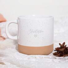 Personalisierte Keramiktasse mit individuellem Druck - mehrere Druckfarben zur Auswahl, Steingut Kaffeetasse mit Ihrem eigenen Text - individuelles Geschenk für Vater, Mutter, Ehemann, Ehefrau, Freunde, multifunktional, schimmelresistent, dekorativ, bügelfrei, exquisit, stilvolle, hochwertige, farbenfrohe, moderne, individuelle, personalisierte, einzigartige, ideale Geschenke für ihn, ideale Geschenke für sie, Freund, Vater, Freundin, Mutter, Familie, Freunde, Teeraum, Zuhause, Garten, Büro, für Jahrestage, für Valentinstag, für Hochzeiten, für Einweihung, brunch-bereit