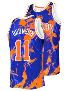 Men's Embroidered Basketball Jersey 11 Blue Graffiti Casual Sleeveless Vest V-Neck T-Shirt Party Sports Top
