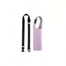 1/2 PCS Water Bottle Carrier With Shoulder Strap 16oz-21oz, Neoprene Sleeve Cup Holder Pouch With Carrying Handle For All Portable Sport Water Bottle, Back To School Supplies