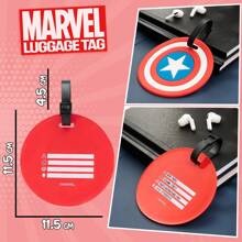 Marvel Luggage Tags Suitcase Baggage Identification Travel Name Address - Multicolor - View 4