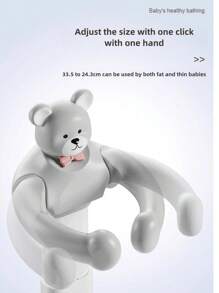 Baby Stehdusche Gadget, Baby- und Kleinkind-Duschablage Anti-Fall und Anti-Rutsch, Baby-Gesäß-Duschgadget Stützablage