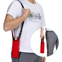 1/2 PCS Water Bottle Carrier With Shoulder Strap 16oz-21oz, Neoprene Sleeve Cup Holder Pouch With Carrying Handle For All Portable Sport Water Bottle, Back To School Supplies