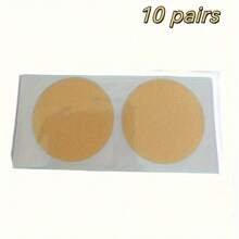 20pcs Polyester Invisible Disposable Nipple Covers For Men, Waterproof, Breathable, Anti-Bump For Running, Sports, And Daily Wear - Multicolor - View 10