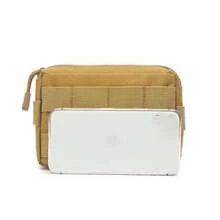 Men's Outdoor Sports Utility Bag, Military Waist Pack, Multi-Functional Tactical Accessory Pouch, Outdoor Commuter Bag, Tool & Coin Purse, Camouflage