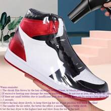 50 pezzi di pellicola termoretraibile multifunzionale per sigillare scarpe, libri, buste protettive termoretraibili, buste di imballaggio piatte termoretraibili, compatibile con pistola termoretraibile, sottile film termoformante antipolvere