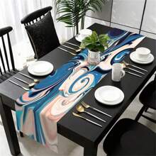 [Nature-Inspired Design] Vibrant Colored Spring Table Runner - Polyester Decor, Suitable For Indoor/Outdoor Dining, Multiple Sizes, Great For Family Gatherings And Seasonal Celebrations - Multicolor - View 81