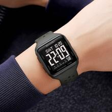 SKMEI 2440 数字男士双时区手表休闲简约多功能腕表 50 米防水 LED 手表 - 均碼 - 查看 11